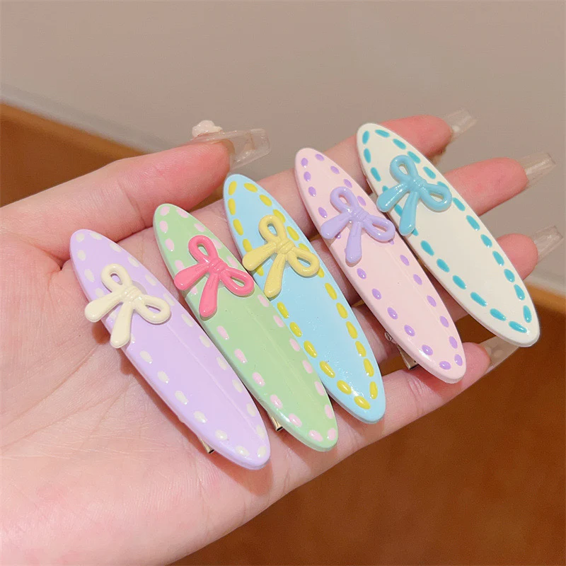 Candies of Bow Hair Clips (Combo of 5) - Image 3