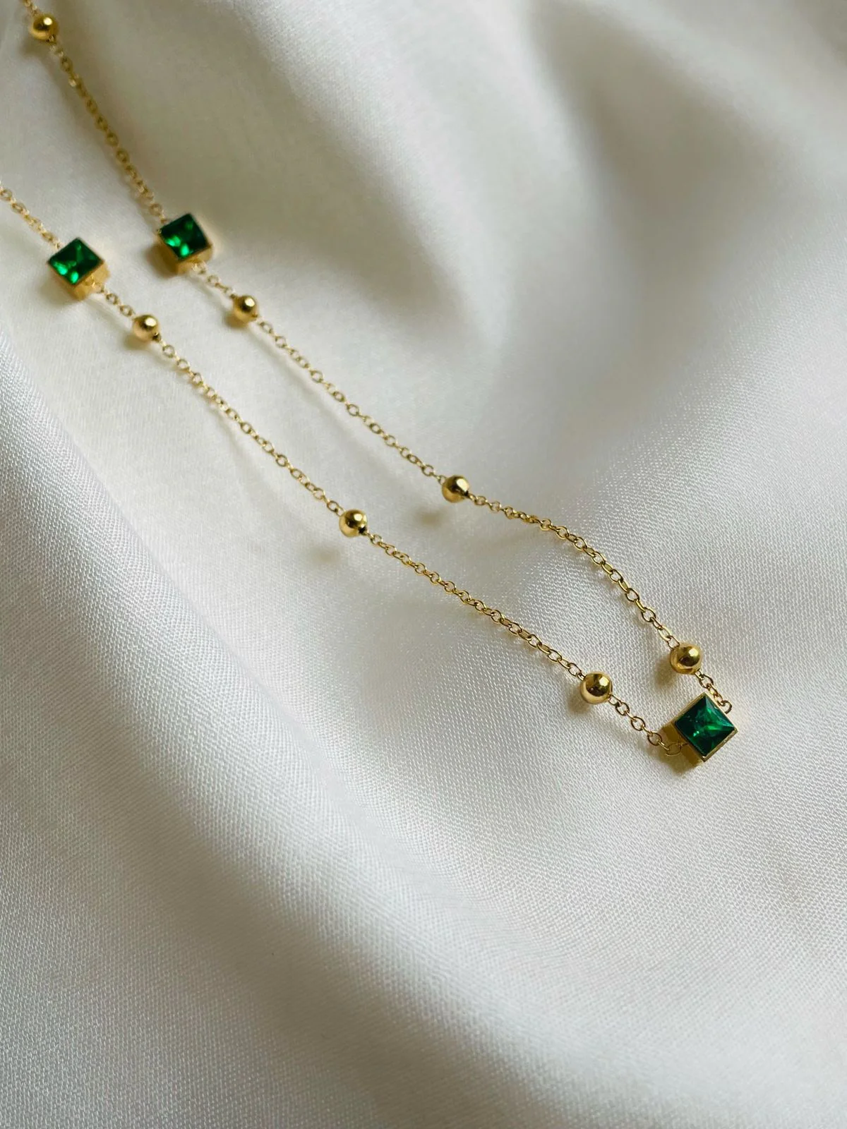 Caroline Necklace - green - Image 2