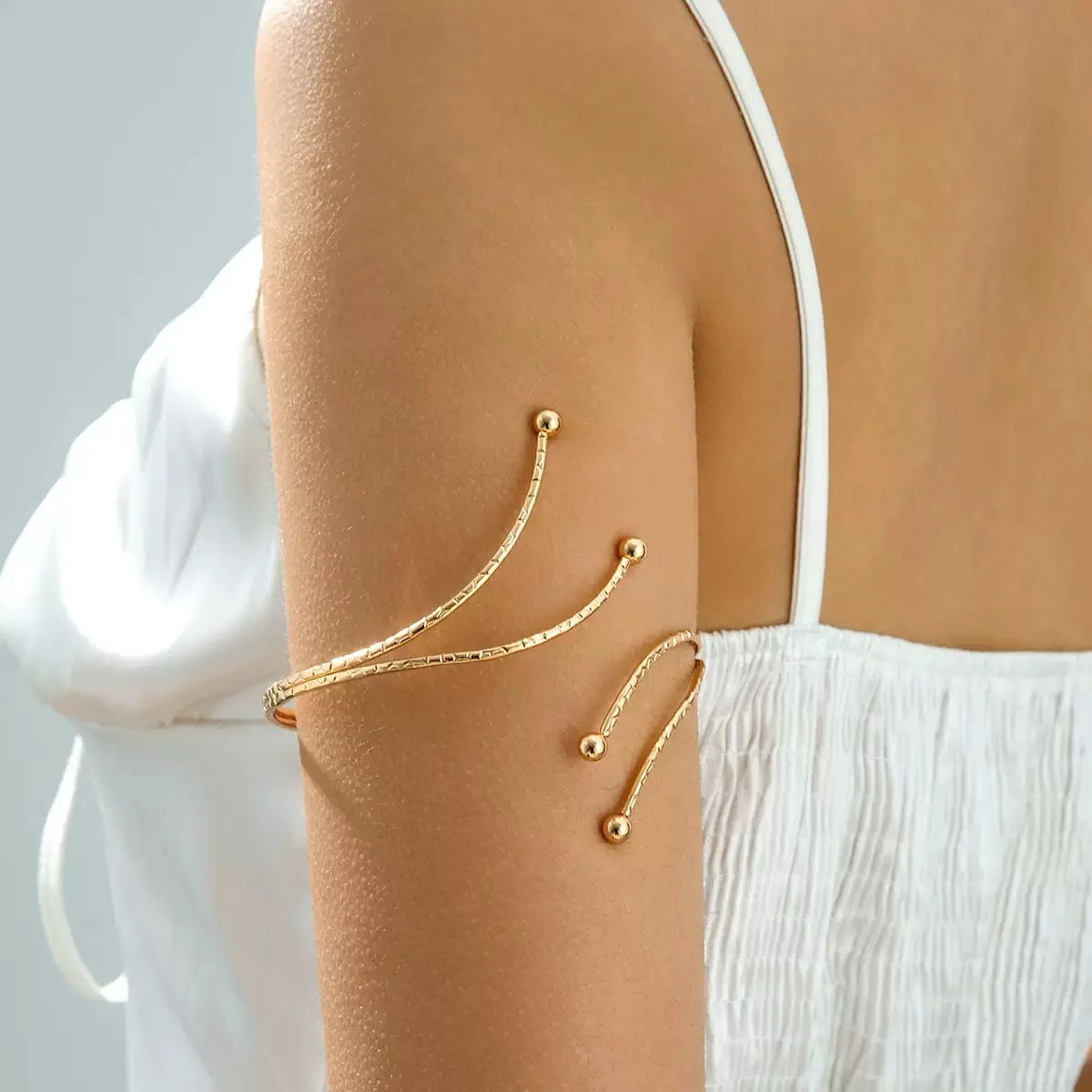 Celestial Orbit Spiral Cuff