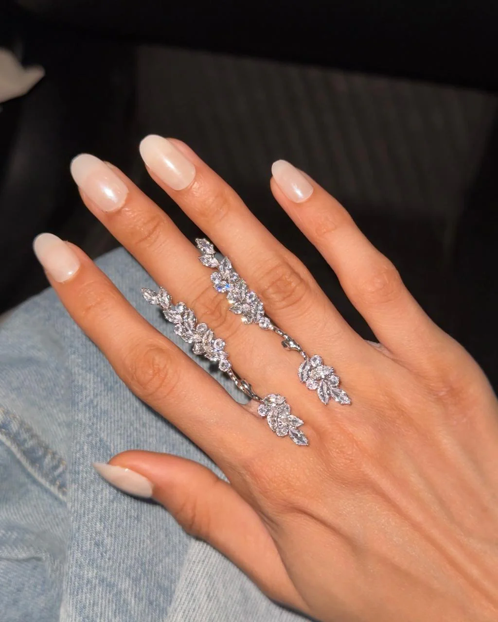 Champagne Night Hand Jewellery - Image 2