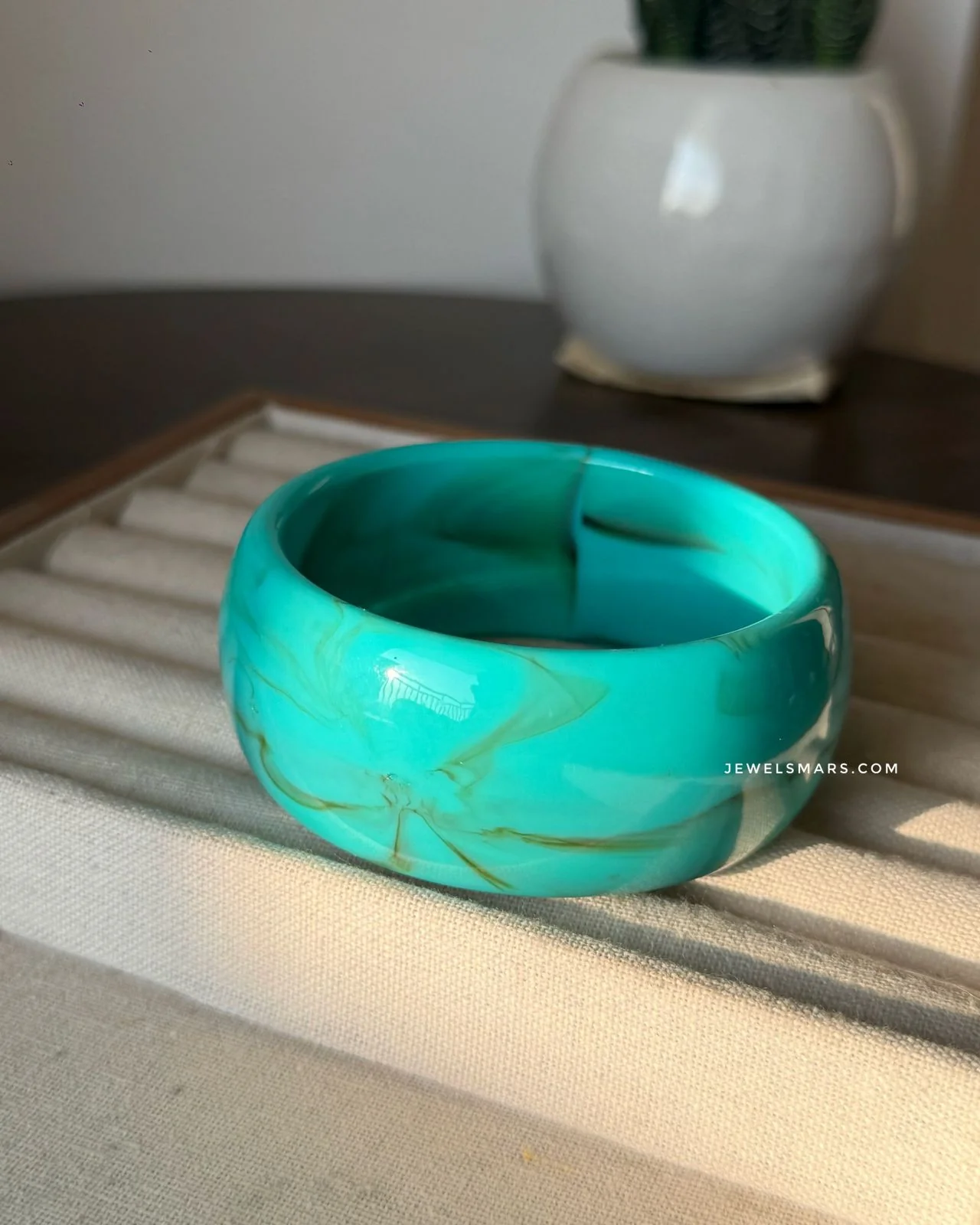 Chatpata Turquoise Bangle - Image 3
