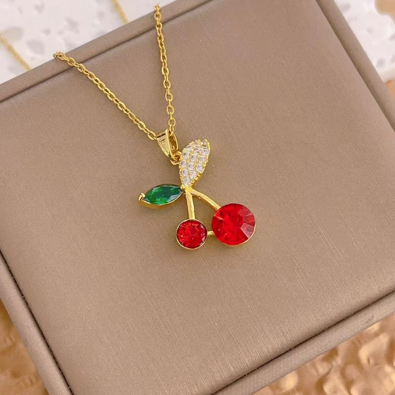 Cherry on top! Pinteresty Necklace - Image 2