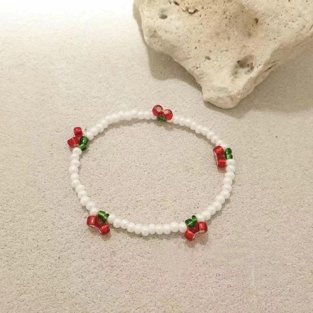 Cherry Season Bracelet- white - Image 2