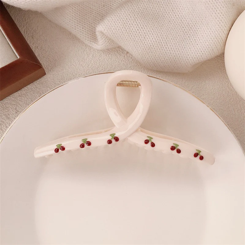 Cherry Season Trending Hair Claw Clips - Image 3