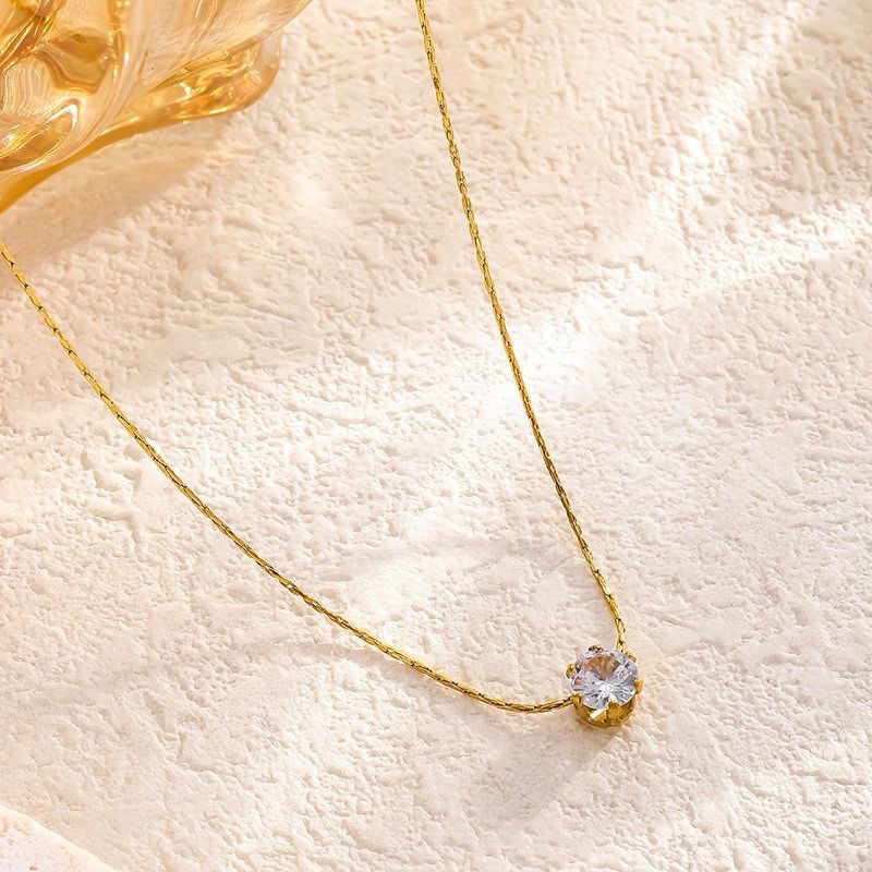 Chic Dream Solitaire Necklace - Image 2