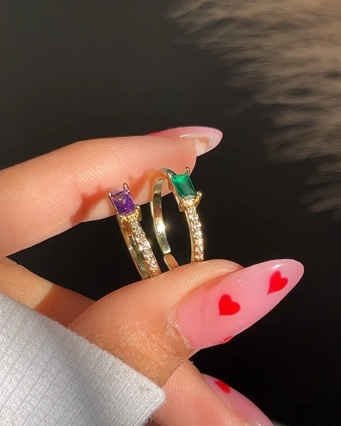 Chloe Bestie Rings (pack of 2) - Image 2
