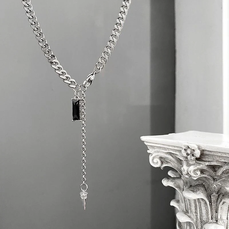 Chromatic Eclipse Unisex Necklace - Image 2