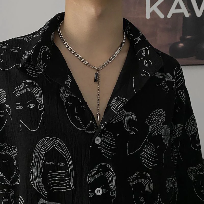 Chromatic Eclipse Unisex Necklace - Image 5