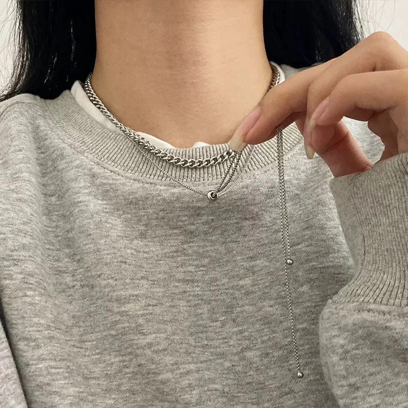 Chunked Chain Necklace - Image 3