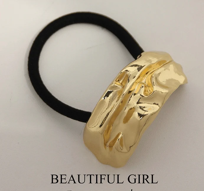 Chunky Statement Metal Hair Tie - Image 2