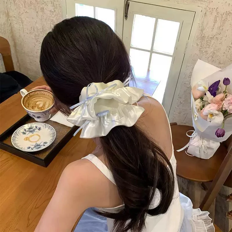Cinderella Coded Satin Bow Scrunchie (xxl) - Image 3