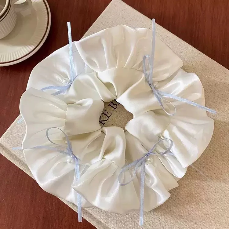 Cinderella Coded Satin Bow Scrunchie (xxl) - Image 5