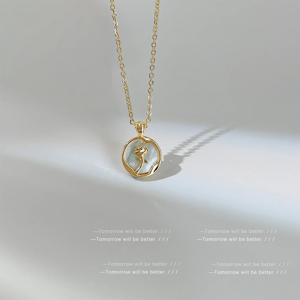 Circle of Rose Necklace - Image 4