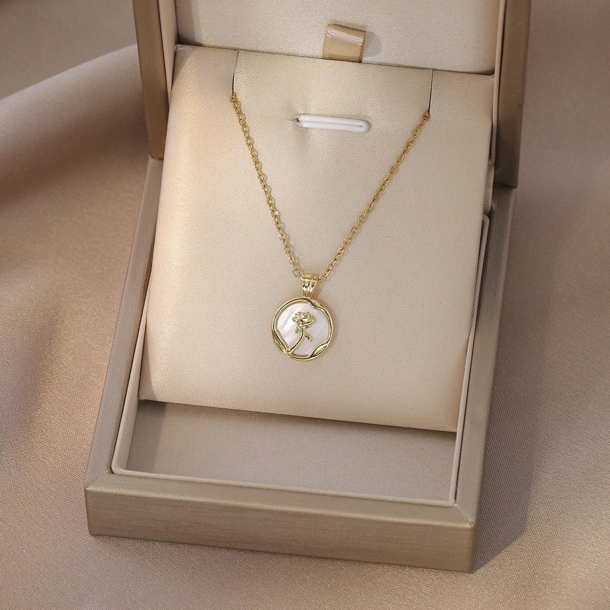 Circle of Rose Necklace - Image 5