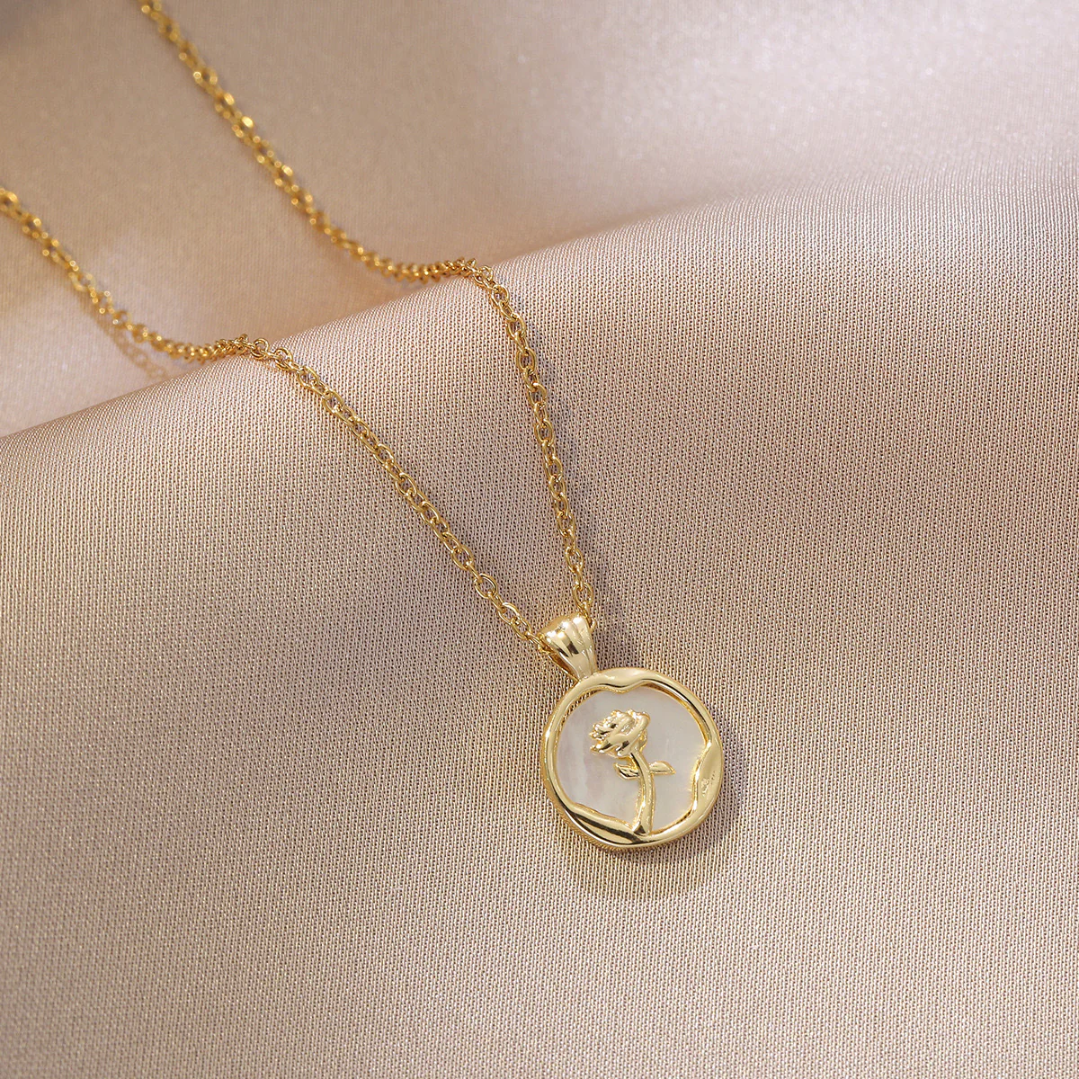 Circle of Rose Necklace - Image 6
