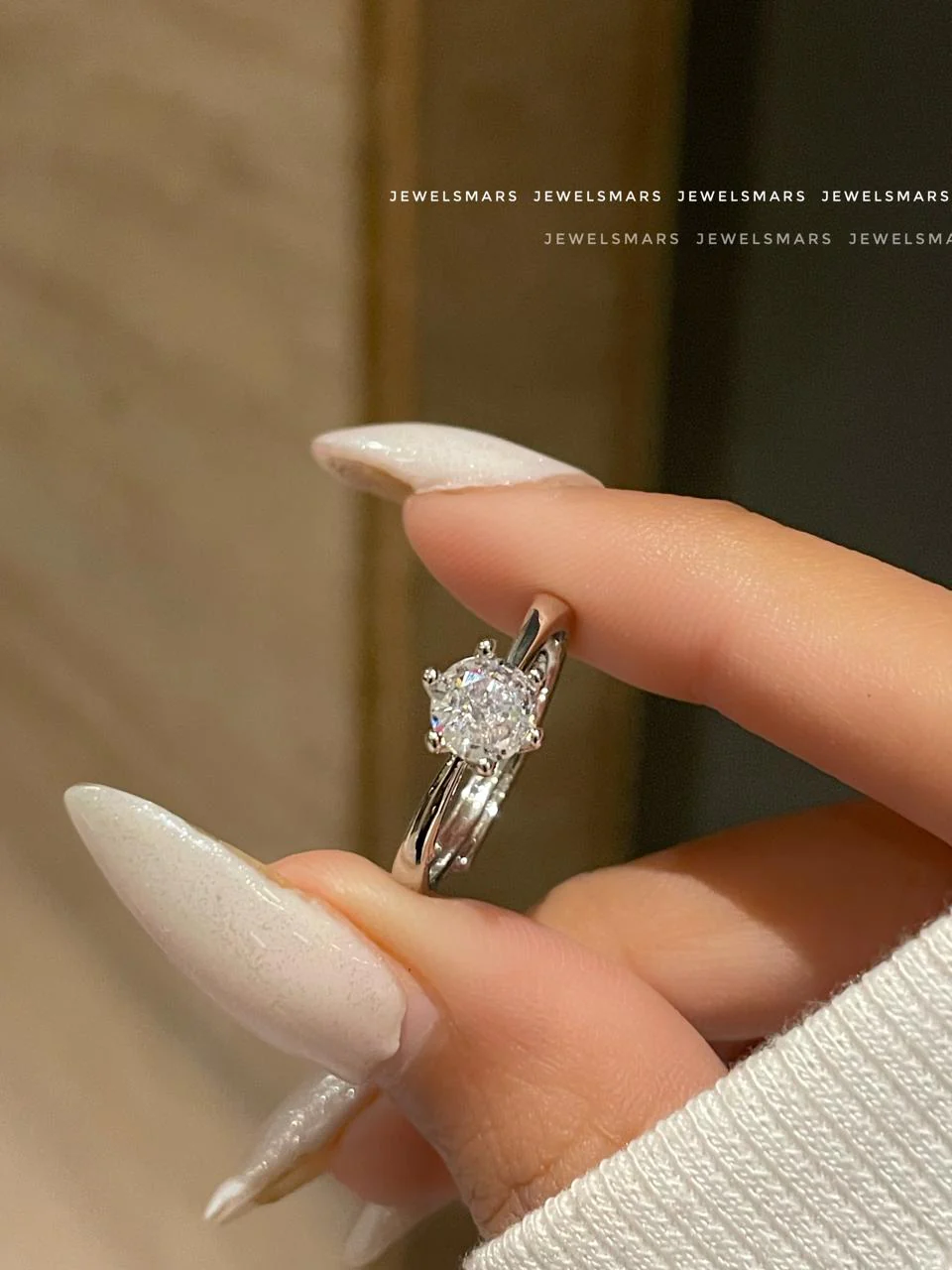 Basic Solitaire Ring - Image 2
