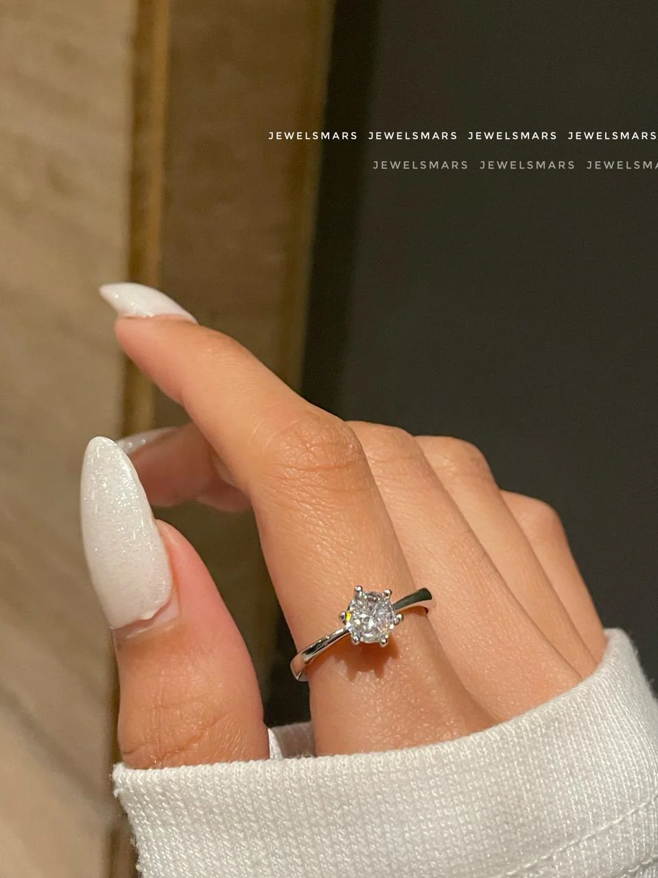 Basic Solitaire Ring - Image 3