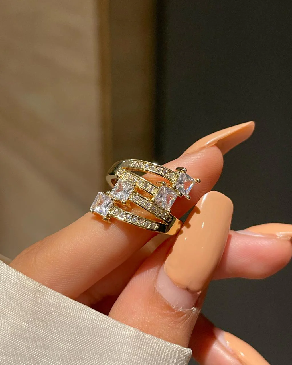 Cocktail Statement Ring - Image 2