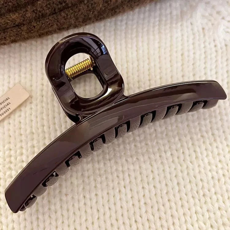 Cocoa Girly Claw Clip - Image 3