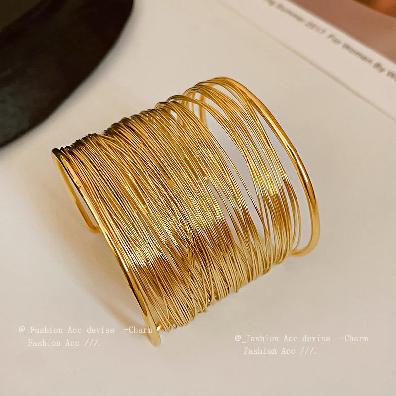 Coil Statement Cuff Bracelet - Image 6