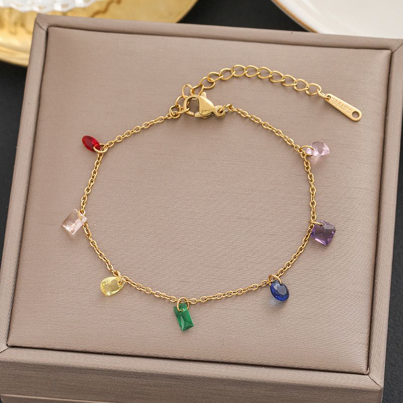 Colourful Charms Bracelet - Image 4