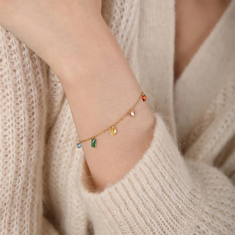 Colourful Charms Bracelet - Image 5