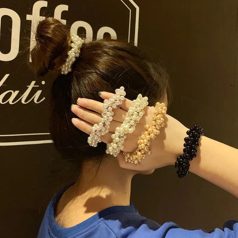 Colourful Pearl Hairties - Image 3