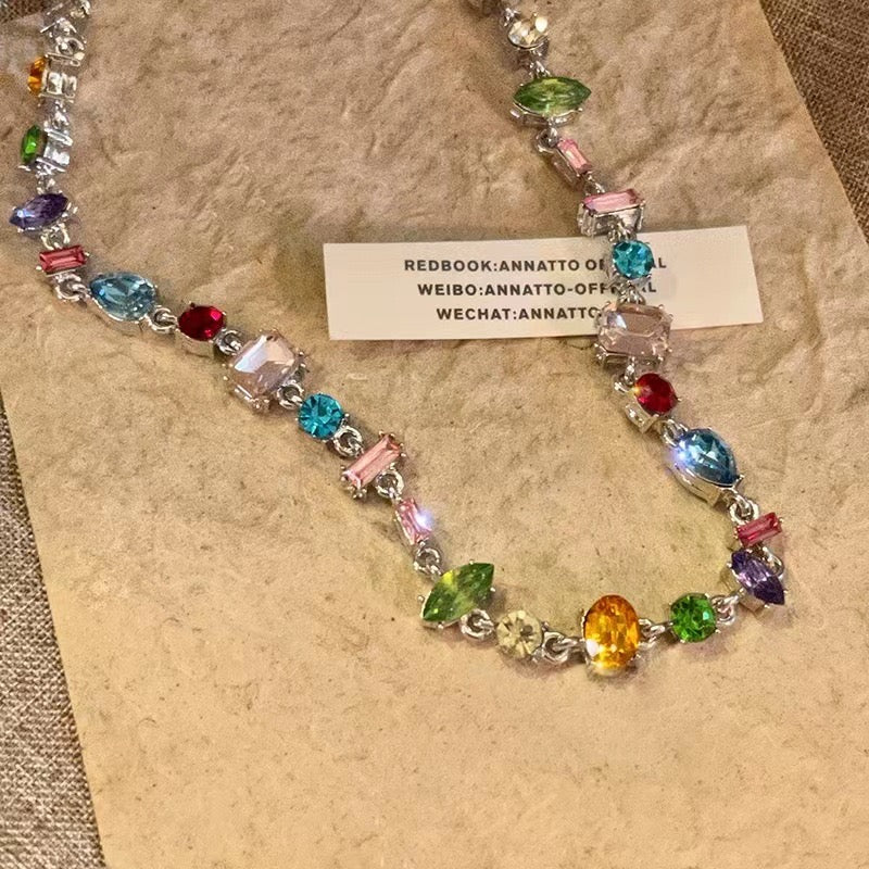 Viral Rhinestones Necklace - Image 4
