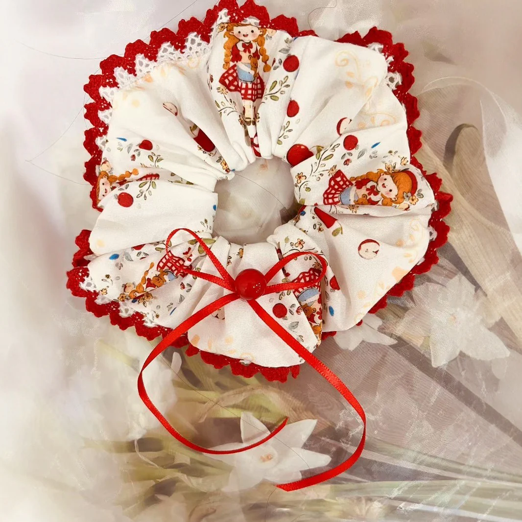 Coquette Meadow Scrunchie