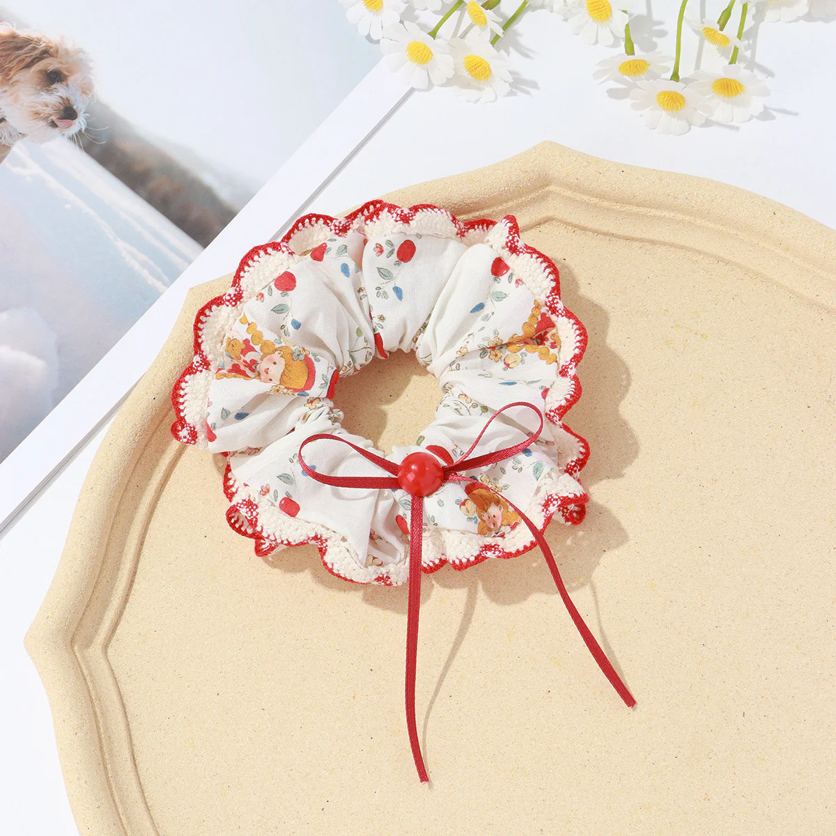 Coquette Meadow Scrunchie - Image 2