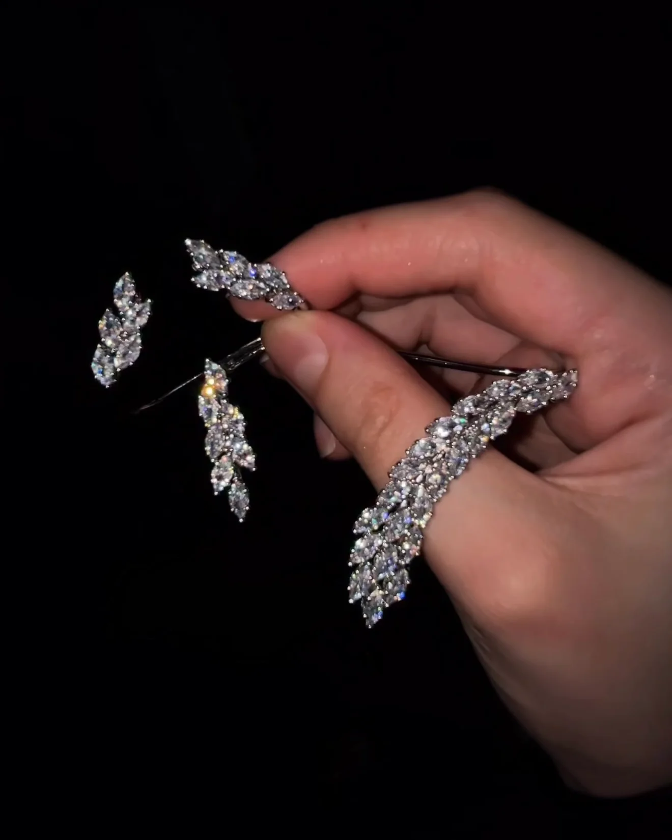 Cosmic Glow Hand Veil - Image 2