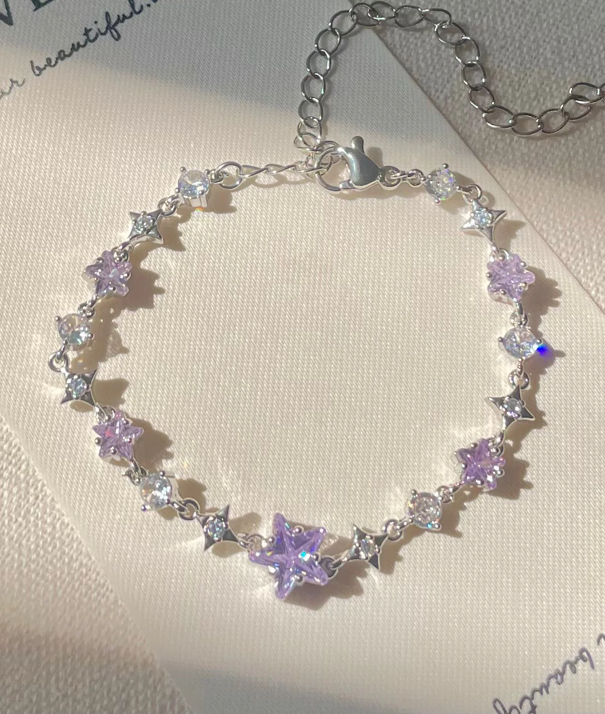Cosmic Lavender Dream Bracelet - Image 2