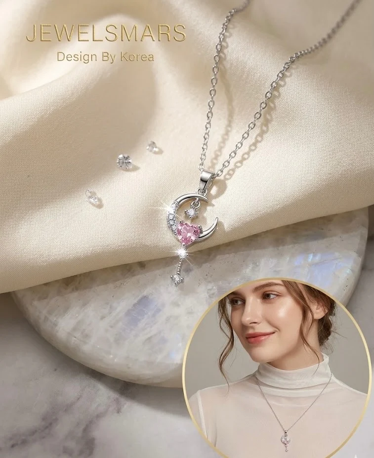 Cosmo Lover Heart Necklace - Image 2