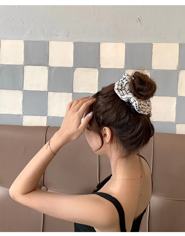 Cozy Oatmilk Scrunchie - Image 4