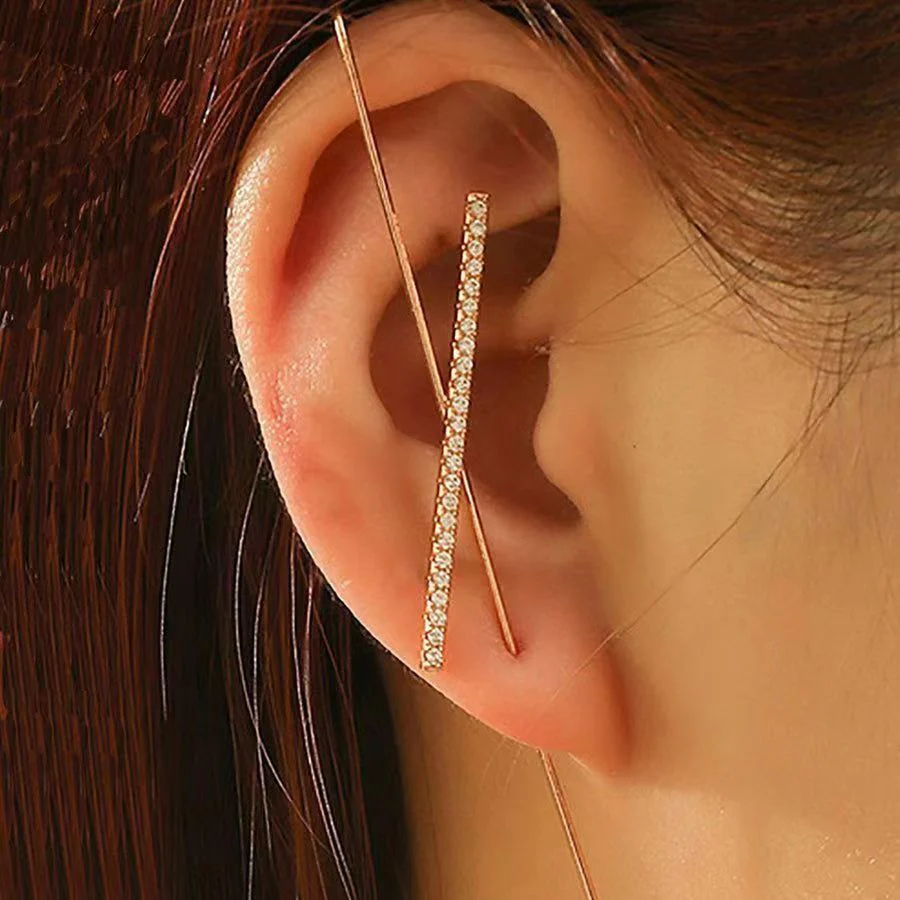 Criss Cross Earcuff (1pc) - Image 3