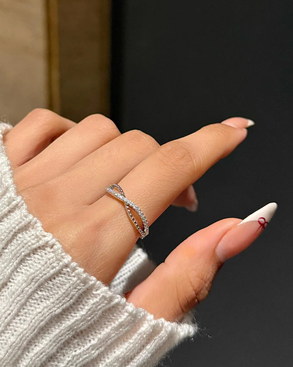 Cross Infinity Ring - Image 4