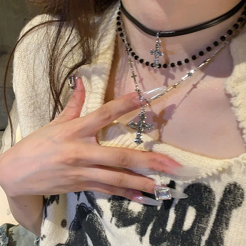 Crossed in Shadows Necklace - Image 2