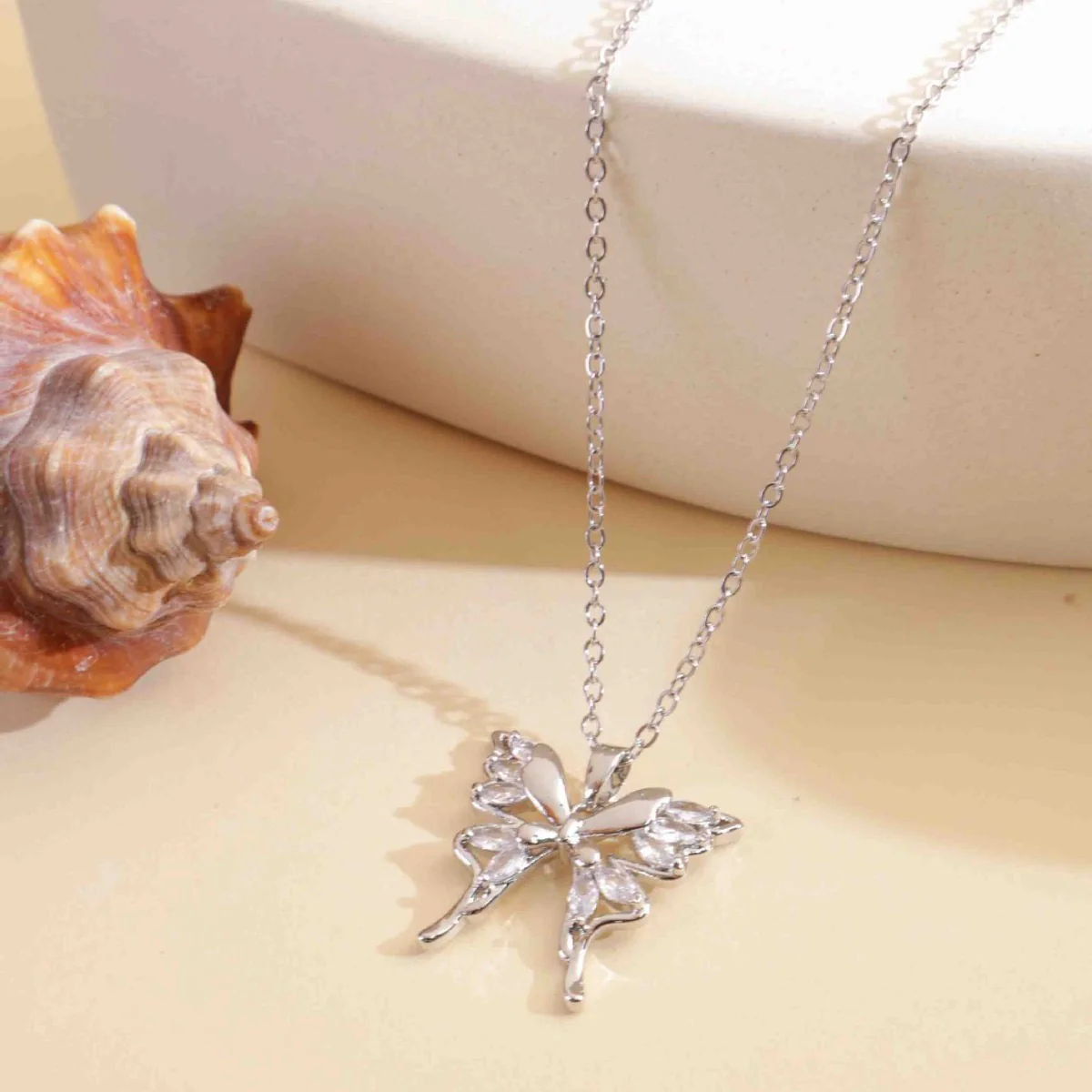 Crystal Flutterbelle Necklace - Image 6