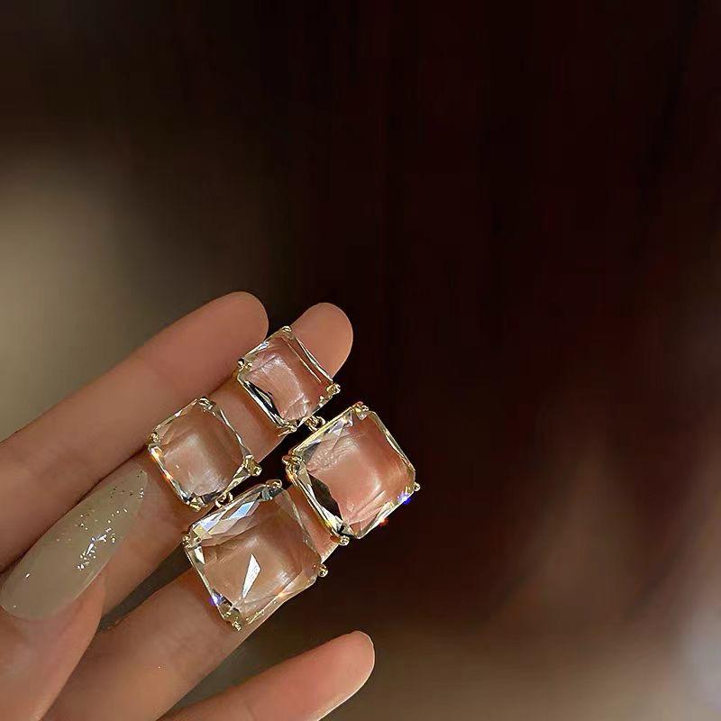 Crystal Glass Earrings - Image 3