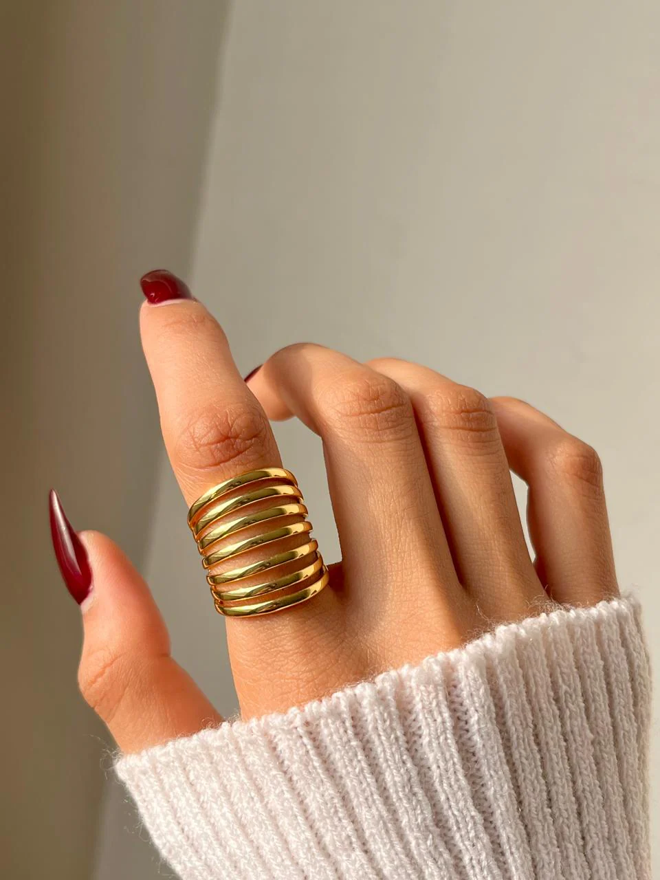 Cuff Statement Ring - Image 2