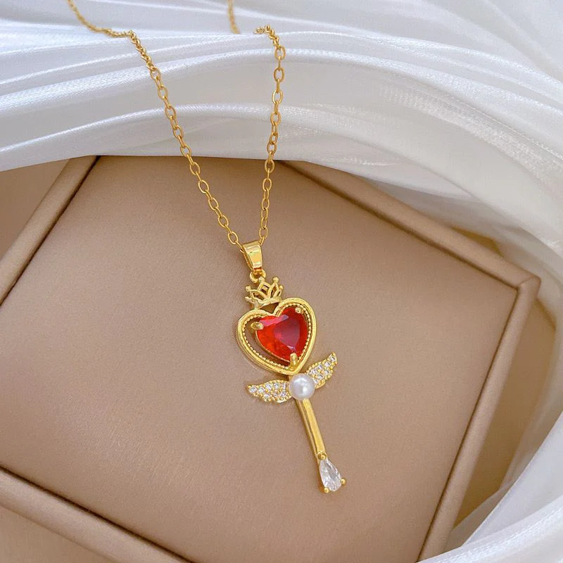 Cupid Heart Necklace - Image 3
