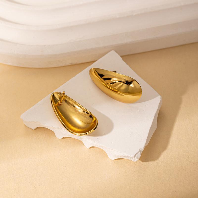 Curve Me Statement Earrings - Image 3