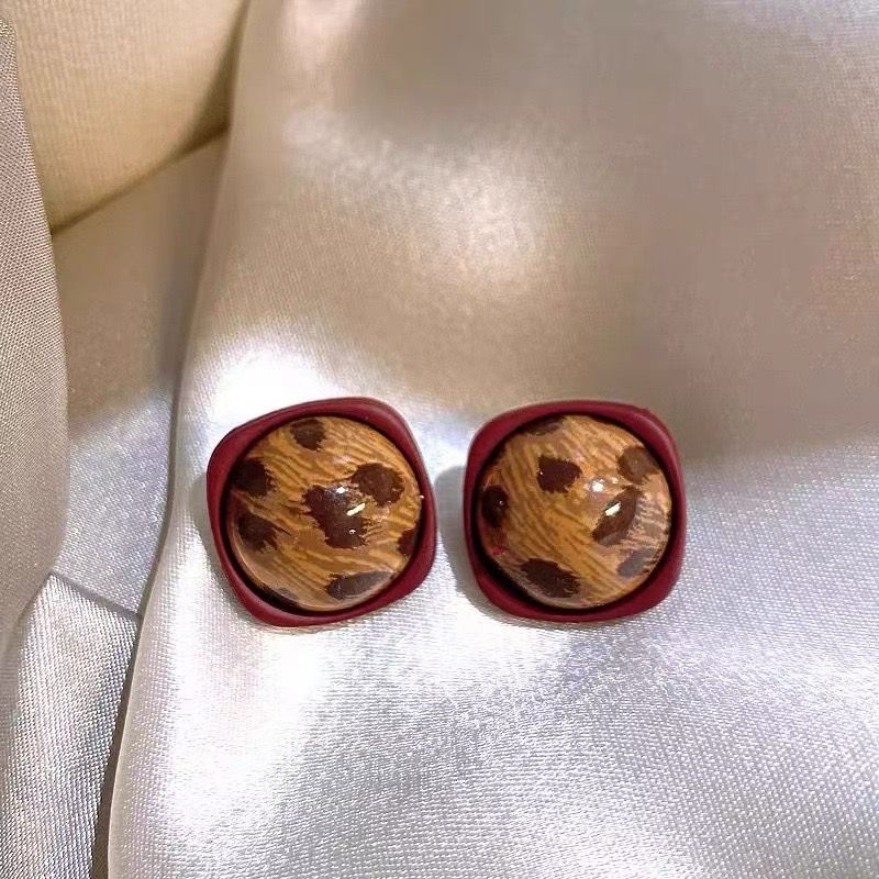 Leopard Print Earrings - Image 7
