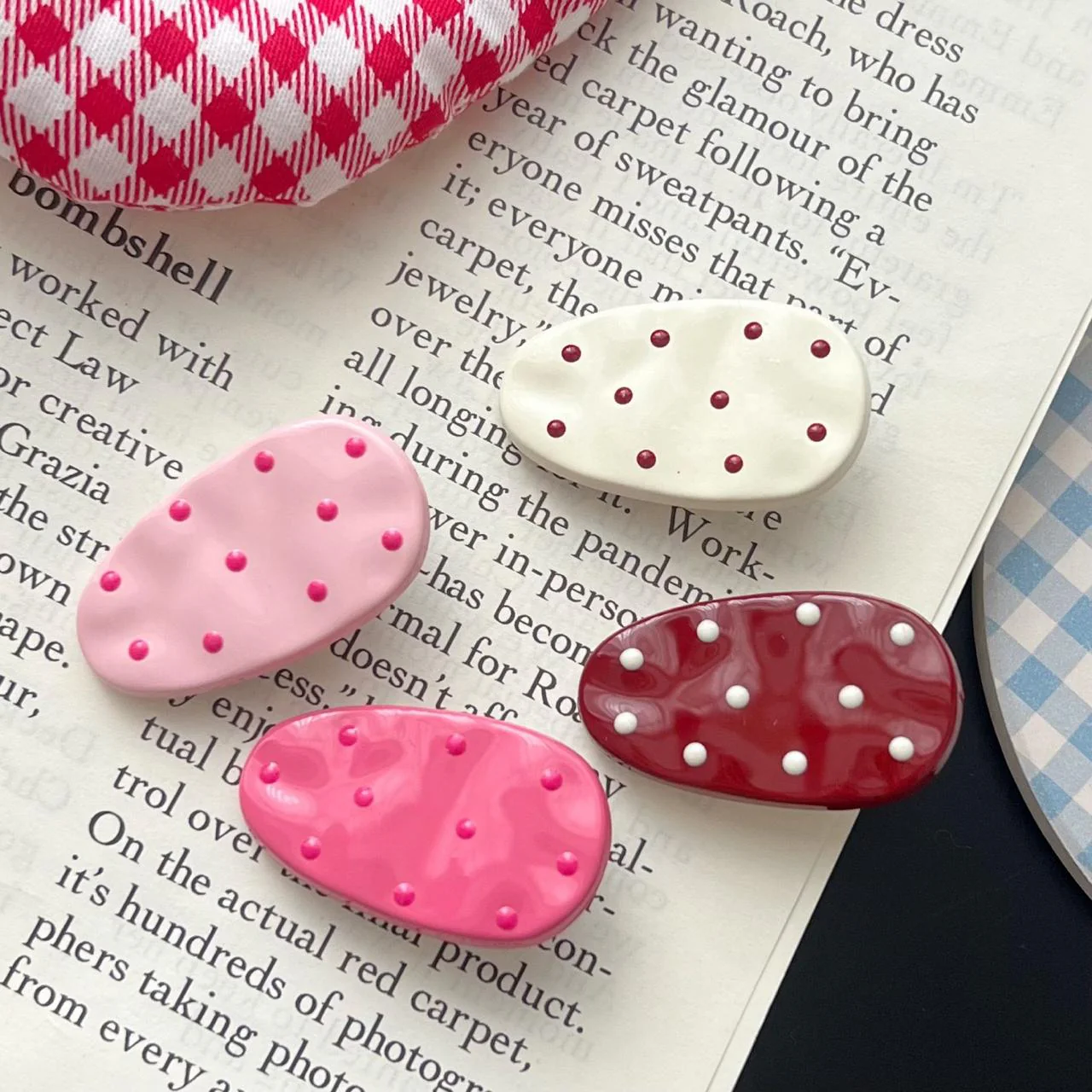 Cute as Cupcake Hair clip (Pack of 4) - Image 6