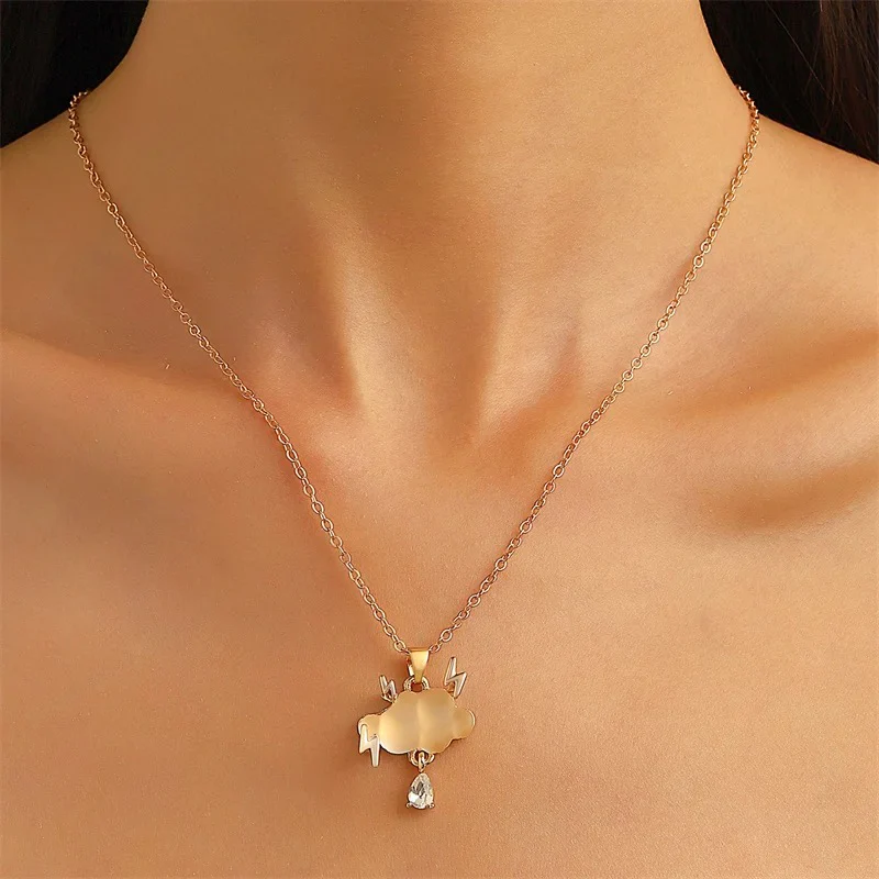 Cute Cloud Necklace - Image 2