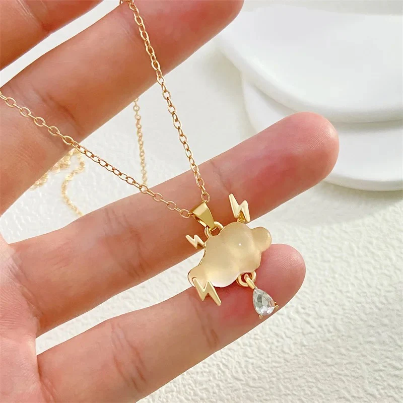 Cute Cloud Necklace - Image 4