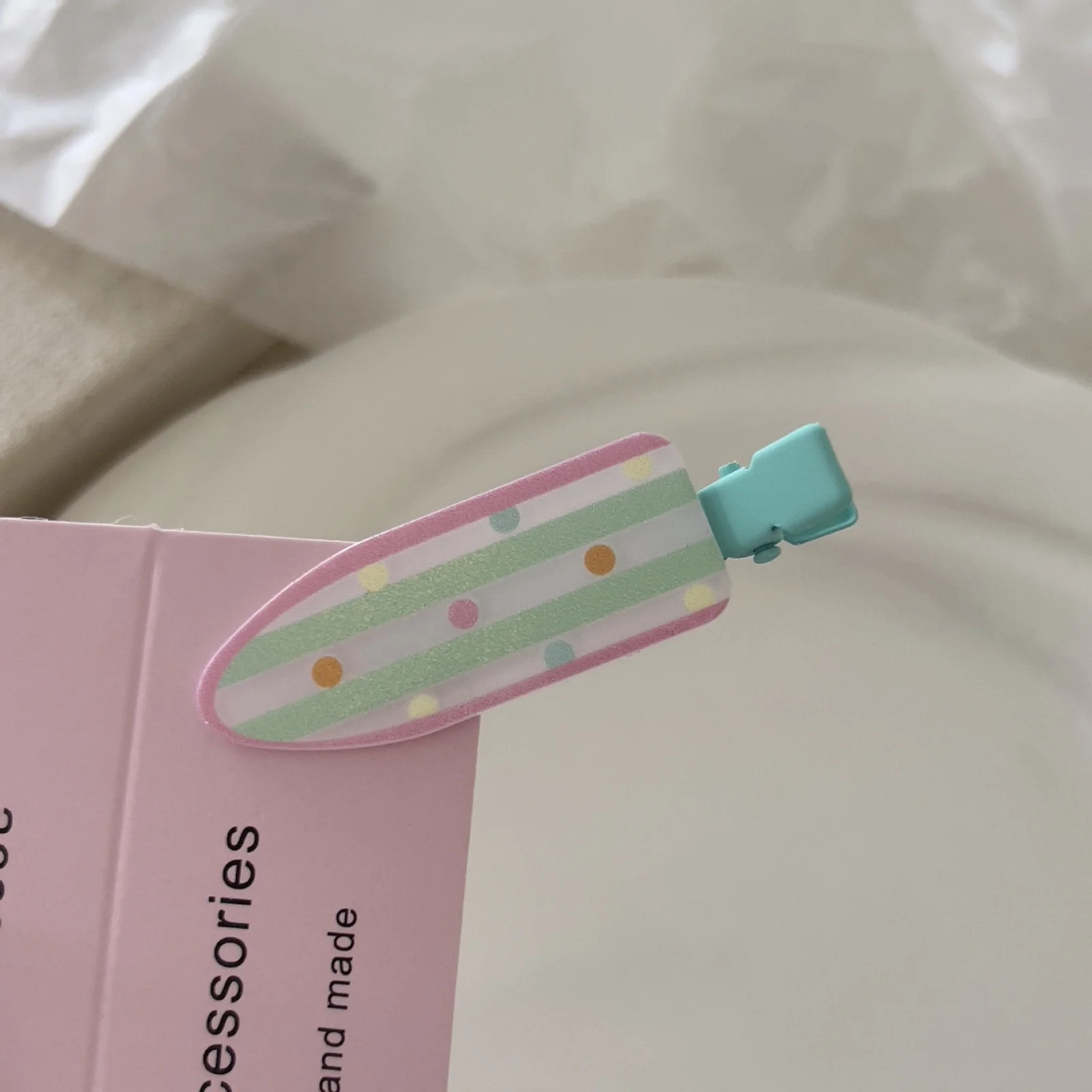 Cute Confetti Hair Clip