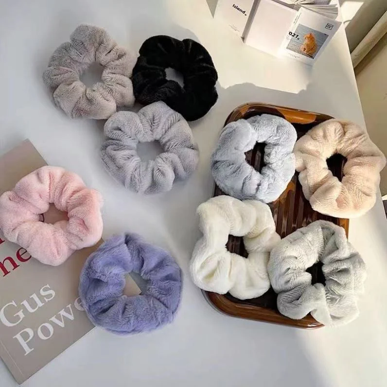Cute Fur Scrunchies - Image 4