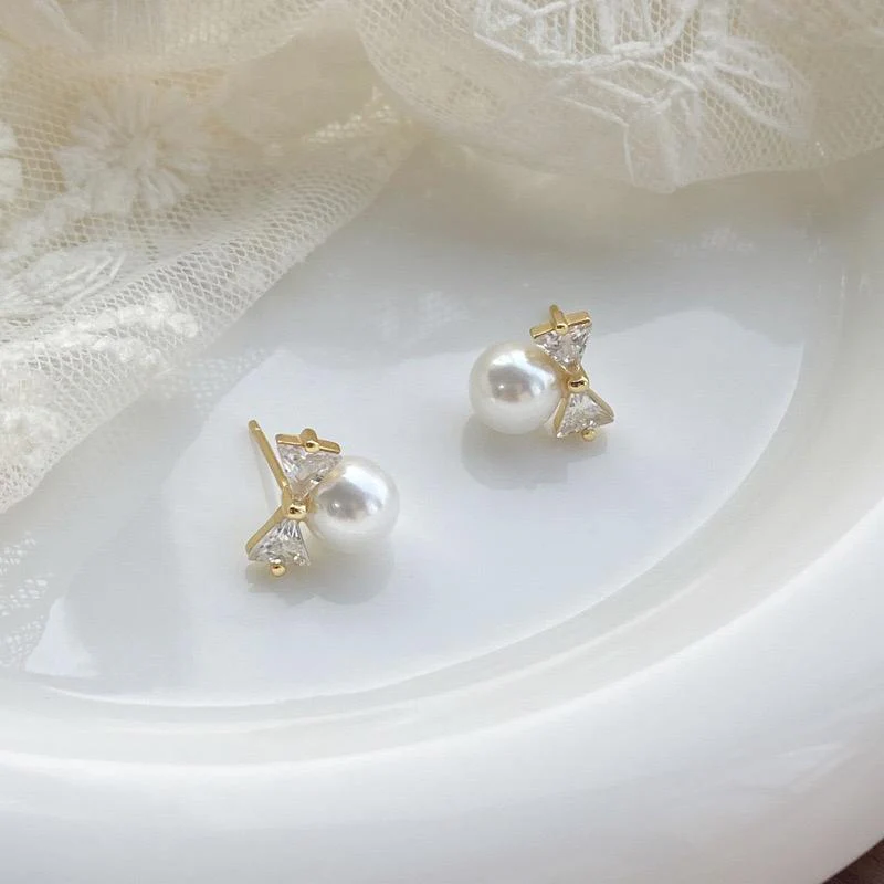 Cute Mini Bow Earrings - Image 5