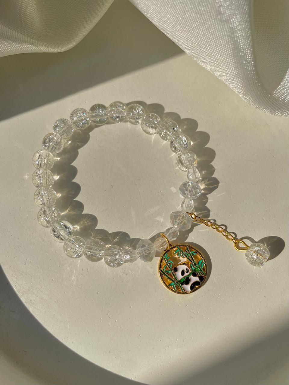 Cute Panda Dreamy Bracelet- white - Image 2
